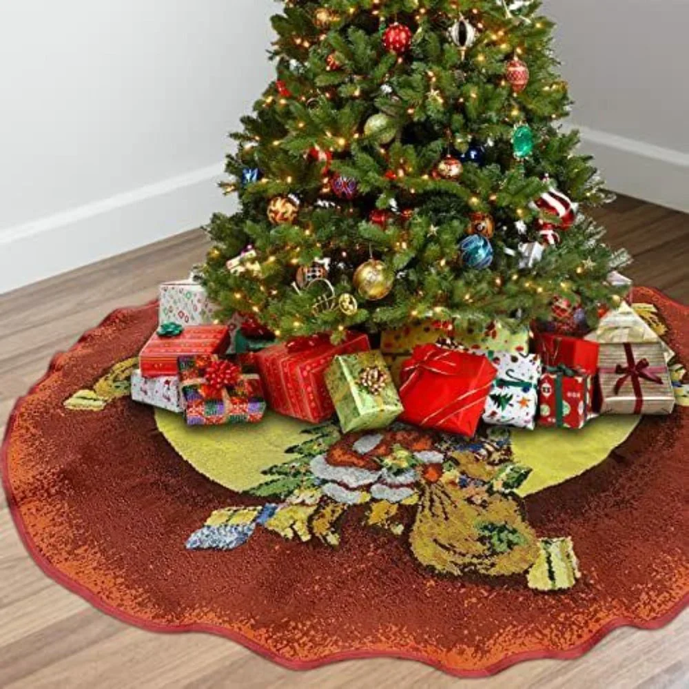 HENSOTRUE 51 Inch Christmas Tree Skirt  🎅🎁🎄  NEW!!!